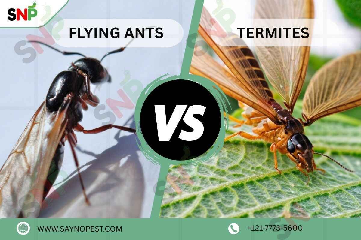 Flying Ants vs Termites: How to Identify and Eliminate These Pests