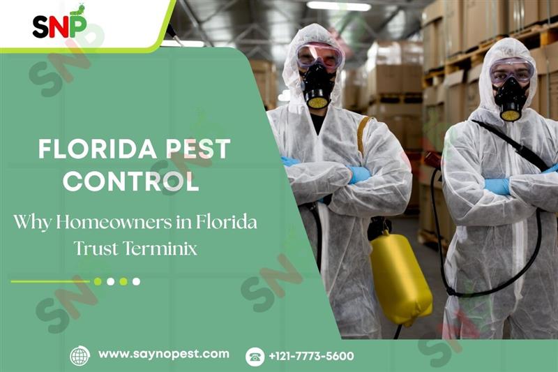 Why Homeowners in Florida Trust Terminix for Year-Round Pest Protection